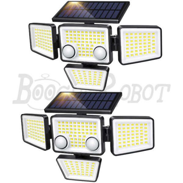 Solar Outdoor Lights 3000LM 188 LED Motion Sensor Outdoor Lights