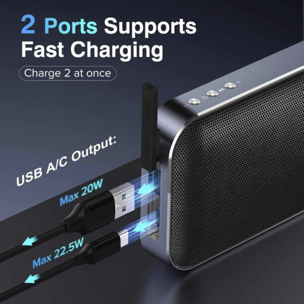 AFK Portable Charger Bluetooth Speaker