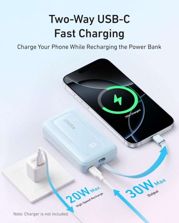 Anker 10,000mAh 30W Fast Charging Power Bank