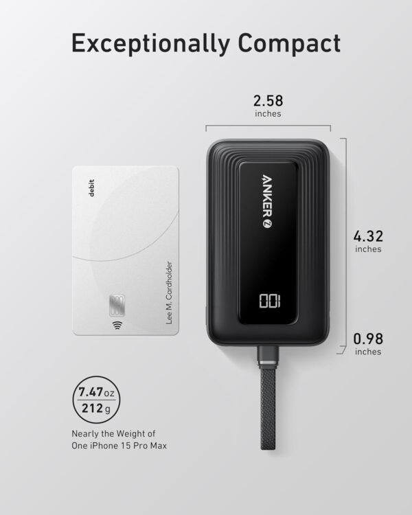 Anker 10,000mAh 30W Fast Charging Power Bank